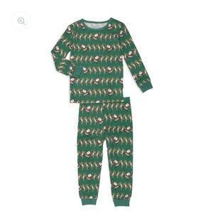 Magnetic Me Green Holiday Kids Pajama Set